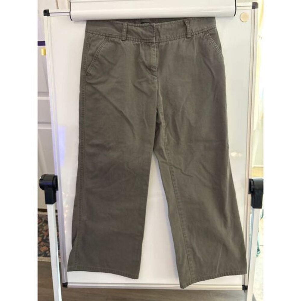 J.Crew women's gray denim size 10R wide leg